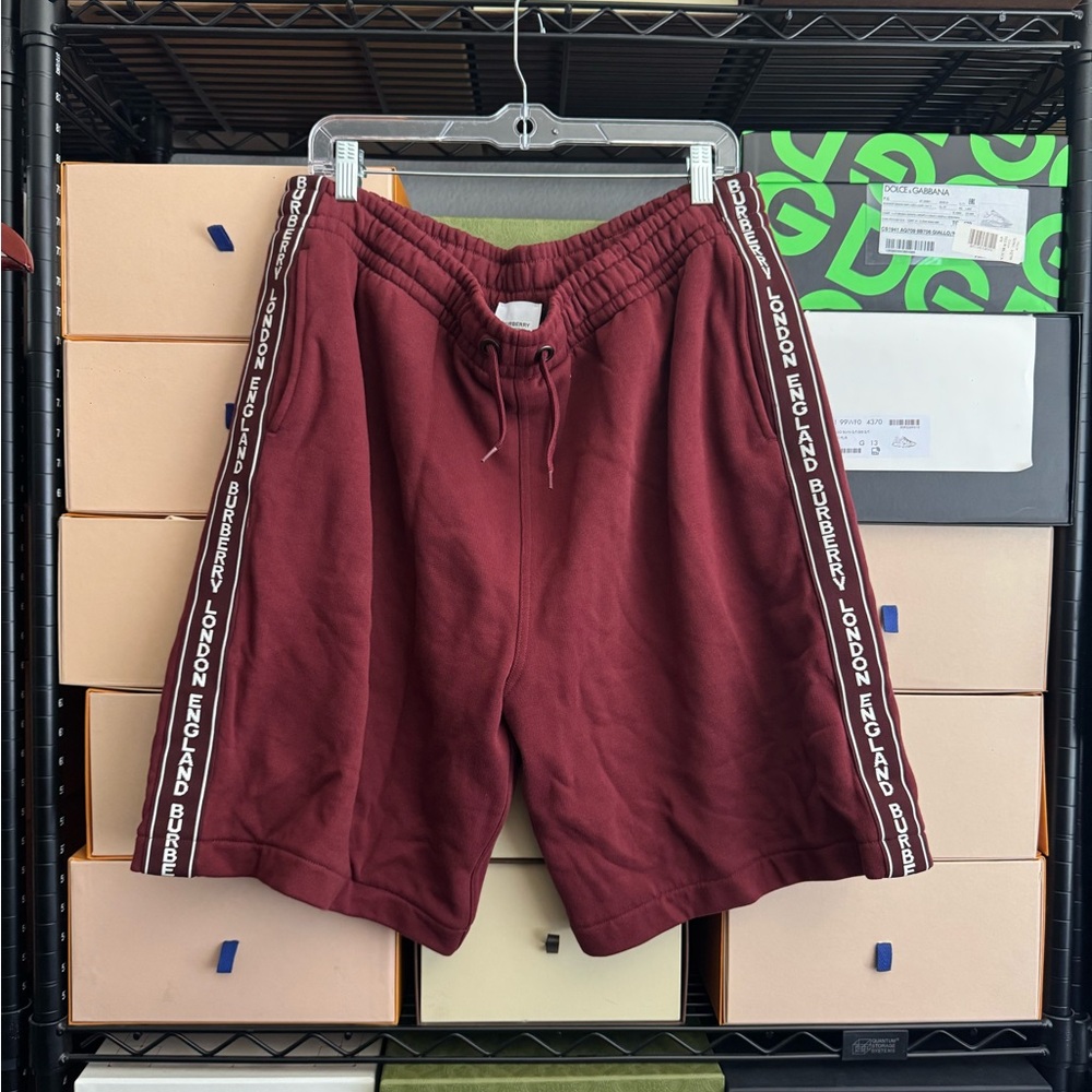 Burberry Cotton Drawcord Jogger shorts